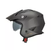 Acerbis Jet Aria 2206 Metallic Мотошлем Dark Grey Серый