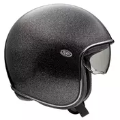 Premier Vintage Evo U9 Glitter Мотошлем Silver Серый