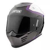 Simpson Venom 22.06 Мотошлем Royal Фиолетовый