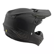 Troy Lee Designs Se4 Polyacrylite Mono Мотошлем Black Черный