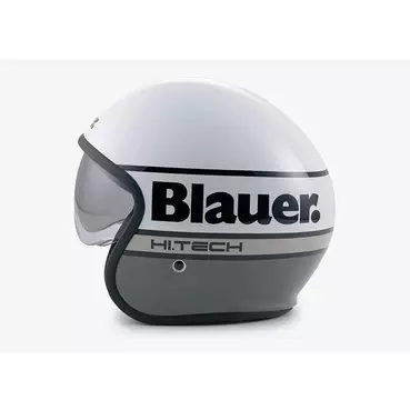 Blauer Pilot 4.0 Мотошлем White Grey Белый