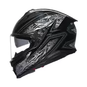 Agv K7 E2206 Damascus Мотошлем Black Silver Черный
