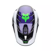 Fox V3 Rs Grid Мотошлем Black Purple Фиолетовый