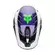 Fox V3 Rs Grid Мотошлем Black Purple Фиолетовый