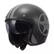 Ls2 Of601 Bob 2 Carbon 06 Star Мотошлем Black Черный