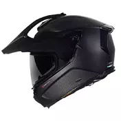 Nolan X-552 Ultra Carbon Triplonero Мотошлем Matt Черный