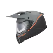 Acerbis Assault Мотошлем Black Orange Fluo Matt Оранжевый