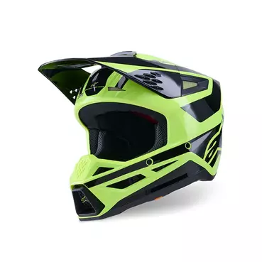 Alpinestars Sm3 Heat Мотошлем Yellow Fluo Желтый