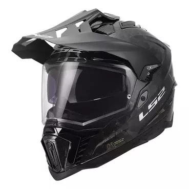 Ls2 Mx701 Explorer Carbon Forged Мотошлем Carbon Черный