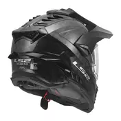 Ls2 Mx701 Explorer Carbon Forged Мотошлем Carbon Черный