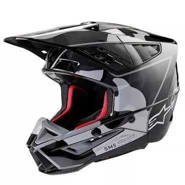 Alpinestars Sm5 2206 Rover 2 Мотошлем Grey Серый