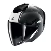 Shark Rs Jet Carbon Skin Мотошлем White Белый