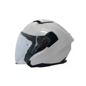 Apex Ji200 Solid Мотошлем White Белый