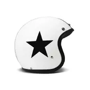 Dmd Jet Vintage Star Мотошлем White Белый