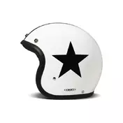 Dmd Jet Vintage Star Мотошлем White Белый
