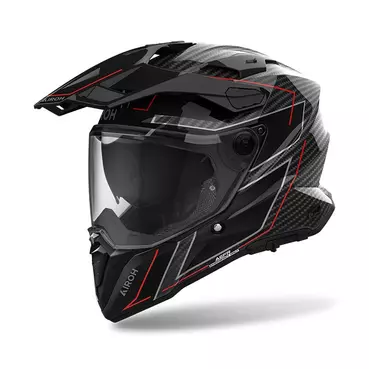 Airoh Commander 2 Carbon Stylish Мотошлем Gloss Черный