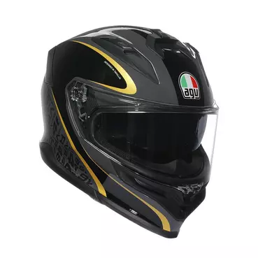 Agv K7 E2206 Flow 46 Мотошлем Черный