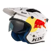 Kini Red Bull Xdr 1.0 Мотошлем White Белый