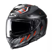 Hjc I71 Simo Мотошлем Orange Black Оранжевый