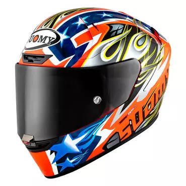 Suomy Sr-gp Evo Glory Race Мотошлем Красный
