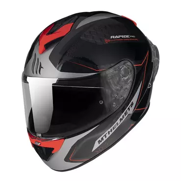 Mt Мотошлемs Rapide Pro Master B5 Мотошлем Red Fluo Красный