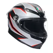 Agv K6 S E2206 Flash Мотошлем Black Grey Red Matt Серый