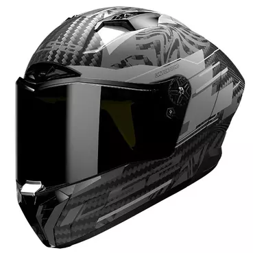 Ls2 Ff805 Thunder Carbon Gp Aero Polar Black Matt Черный