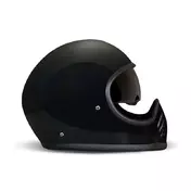Dmd Seventyseven Мотошлем Without Buttons Glossy Black Черный