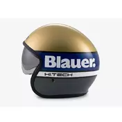 Blauer Pilot 4.0 Мотошлем Gold Blue Grey Золотистый