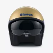 Blauer Pilot 4.0 Мотошлем Gold Blue Grey Золотистый