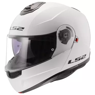 Ls2 Ff908 Strobe 2 Solid Modular Мотошлем White Белый