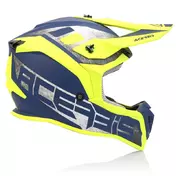 Acerbis Linear Мотошлем Yellow Blue Желтый