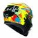 Agv K3 E2206 Rossi Winter Test 2019 Мотошлем Желтый