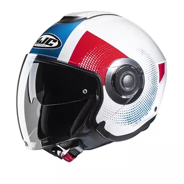 Hjc I40n Pyle Мотошлем White Red Blue Синий