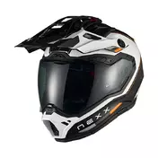 Nexx X.rally Raid Мотошлем White Orange Оранжевый