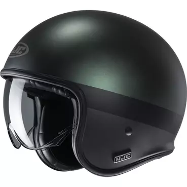 Hjc V30 Perot Мотошлем Green Black Зеленый