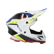 Acerbis Steel Carbon 2206 Мотошлем White Black Белый