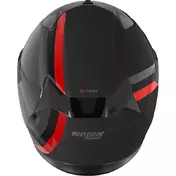 Nolan X-904 Ultra Carbon Gemini Мотошлем Black Red Красный