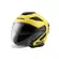 Blauer Jj-01 Monochrome Мотошлем Yellow Желтый