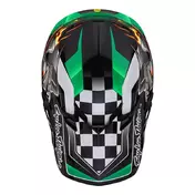 Troy Lee Designs Se4 Polyacrylite Carb Green Зеленый