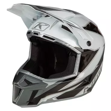 Klim F3 Carbon Мотошлем Lightning White Белый