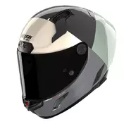 Nolan X-804 Rs Ultra Carbon Blocco Anthracite Avorio Серый