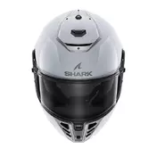 Shark Spartan Rs Blank Мотошлем White Silver Белый