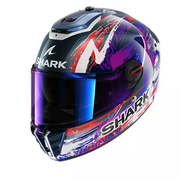 Shark Spartan Rs Carbon Zarco Signature Мотошлем Фиолетовый
