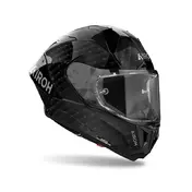 Airoh Gp 800 Fim Racing 1 Carbon Мотошлем Black Черный