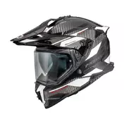 Premier Discovery Carbon Ea 8 Мотошлем White Белый