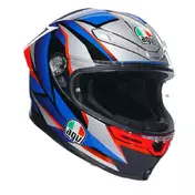 Agv K6 S E2206 Slashcut Мотошлем Black Blue Red Синий