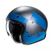 Hjc V31 Kuz Мотошлем Blue Black Синий