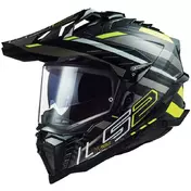 Ls2 Mx701 Explorer Carbon Edge Мотошлем Yellow Желтый