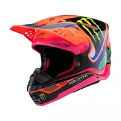 Alpinestars Supertech M10 2206 Deegan Monster Мотошлем Оранжевый